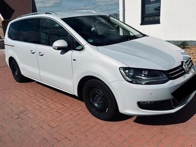 Gebraucht VW Sharan 150 PS (110 kW) 2019 Weiß Van / Kleinbus