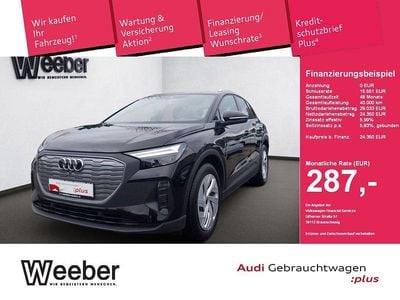 Gebraucht Audi Q4 e-tron Comfort 125 kW (170 PS) 2023 Mythosschwarz metallic SUV