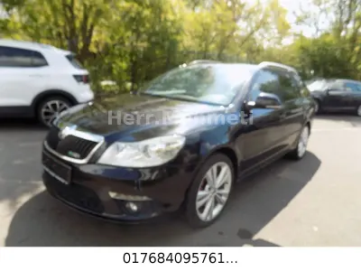 Gebraucht Skoda Octavia RS 170 PS (125 kW) 2010 Schwarz Kombi