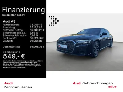 Gebraucht Audi A8L S-Line 462 PS (339 kW) 2025 Firmamentblau metallic Limousine