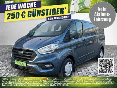 Gebraucht Ford Transit Custom Trend 131 PS (96 kW) 2022 Chroma blau metallic Limousine