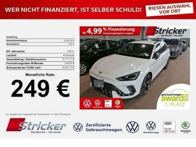 Gebraucht Cupra Leon 150 PS (110 kW) 2025 Glacial weiß metallic (metallic) Kombi