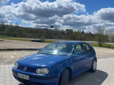 Brugt VW Golf IV Basis 75 HK (55 kW) 2001 Blå Sedan