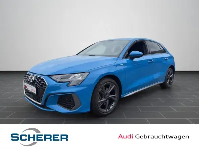 Gebraucht Audi A3 Sportback e-tron Ambiente 204 PS (150 kW) 2023 Turboblau Kleinwagen