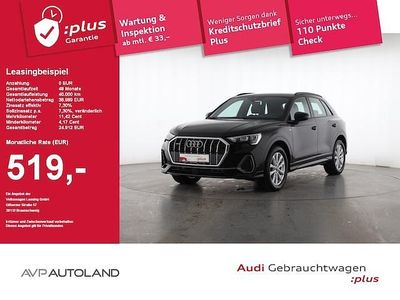 Schwarz Gebraucht 2024 Audi Q3 S-Line SUV | 38.330 € (Fairer Preis)