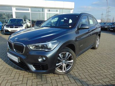 gebraucht BMW X1 xDrive20i SPORT LINE AUT NAVI LED GRA RFK AHK