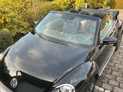 Gebraucht VW Beetle Cabriolet Allstar 102 PS (75 kW) 2016 Schwarz Cabrio