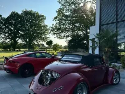 Gebraucht VW Käfer 1969 Rot Cabrio