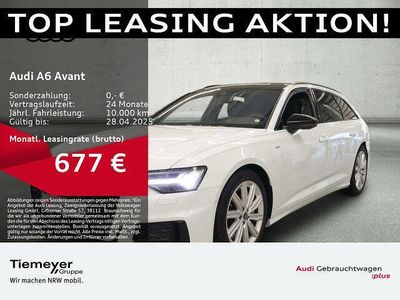 Weiß Gebraucht 2024 Audi A6 S-Line Kombi | 63.960 €