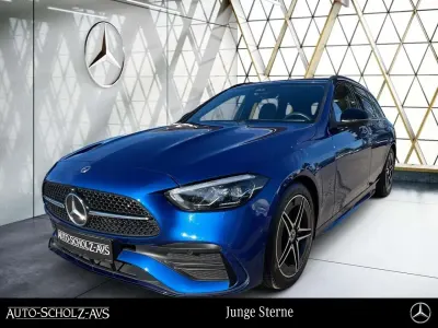 Gebraucht Mercedes C300 AMG 265 PS (194 kW) 2025 Metalliclack spektralblau Kombi