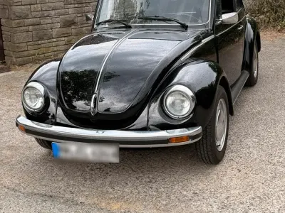 Gebraucht VW Käfer 50 PS (36 kW) 1977 Schwarz Cabrio
