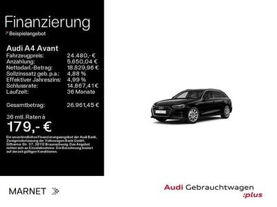Gebraucht Audi A4 150 PS (110 kW) 2023 Schwarz Kombi