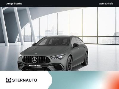 Gebraucht Mercedes CLA45 AMG 421 PS (309 kW) 2023 Manufaktur magno lack manufaktur mountaingrau magn Limousine