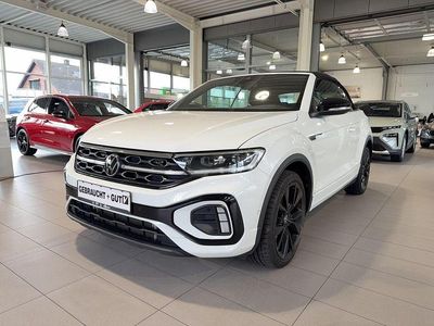 Gebraucht VW T-Roc Cabriolet R-line 150 PS (110 kW) 2023 Weiß Cabrio