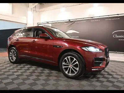 Gebraucht Jaguar F-Pace R-Sport 179 PS (131 kW) 2017 Rot SUV