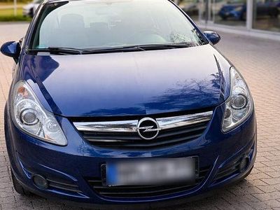 Gebraucht Opel Corsa 80 PS (58 kW) 2008 Blau Kleinwagen