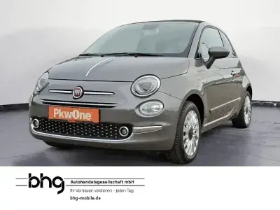 Używany Fiat 500C Lounge 69 KM (50 kW) 2018 Szary Kabriolet