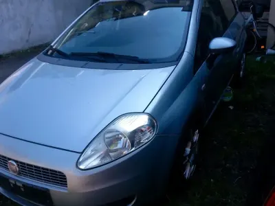 Gebraucht Fiat Punto 2008 Silber Kleinwagen