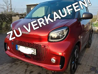 Używany Smart ForTwo Coupé 60 kW (82 KM) 2020 Czerwony Coupe