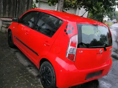 Gebraucht Daihatsu Sirion 86 PS (63 kW) 2007 Rot Kleinwagen
