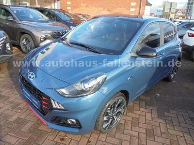 Gebraucht Hyundai i10 N Line 79 PS (58 kW) 2024 Blau Kleinwagen