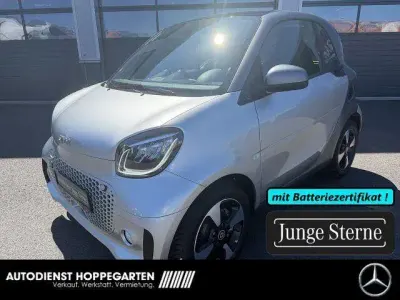Gebraucht Smart ForTwo Coupé Exclusive 60 kW (82 PS) 2024 Silber Kleinwagen