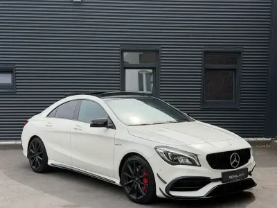 Gebraucht Mercedes CLA45 AMG AMG 381 PS (280 kW) 2016 Weiß Coupé