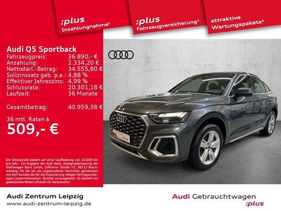 Gebraucht Audi Q5 Sportback Ambiente 204 PS (150 kW) 2022 Daytonagrau perleffekt SUV