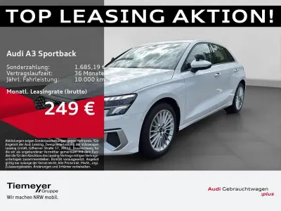 Gebraucht Audi A3 Advanced 110 PS (80 kW) 2023 Weiß Limousine