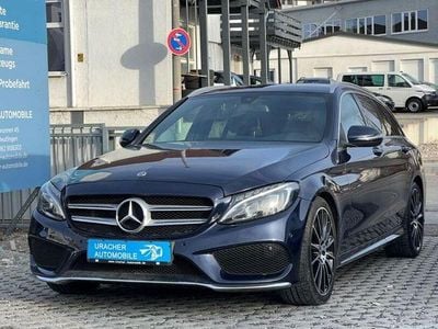 Gebraucht Mercedes C250 AMG line 211 PS (155 kW) 2017 Blau Kombi