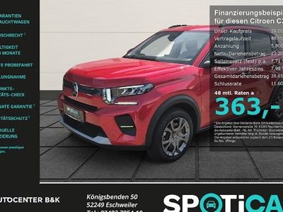 Neu Citroën e-C3 83 kW (113 PS) 2025 Rot Limousine