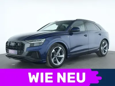 Gebraucht Audi Q8 Sport 286 PS (210 kW) 2022 Navarrablau SUV