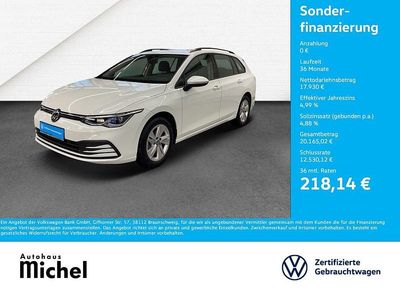 Weiß Gebraucht 2022 VW Golf VIII Life Kombi | 17.930 € (Fairer Preis)