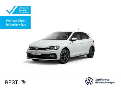 Pure white Gebraucht 2021 VW Polo R-line Limousine | 19.499 € (Fairer Preis)