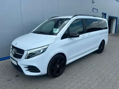 Gebraucht Mercedes V300 AMG line 237 PS (174 kW) 2022 9134 lackfarbe bergkristallwei Van / Kleinbus