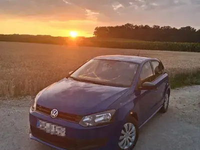 Gebraucht VW Polo Trendline 60 PS (44 kW) 2009 Blau Kleinwagen