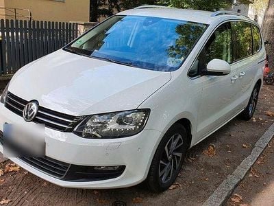 Gebraucht VW Sharan 150 PS (110 kW) 2017 Weiß Van / Kleinbus