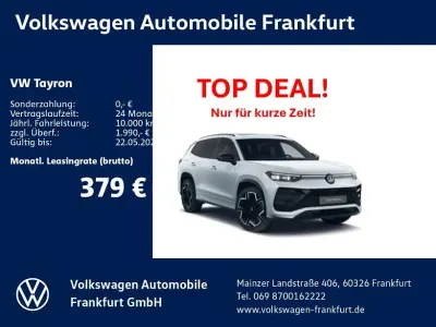 Ny VW Tayron R-line 204 HK (150 kW) 2026 Sølv SUV