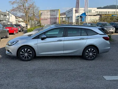 Gebraucht Opel Astra Edition 136 PS (100 kW) 2019 Silber Kombi