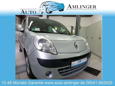 Gebraucht Renault Kangoo Happy Family 87 PS (63 kW) 2009 Blau islande Van / Kleinbus