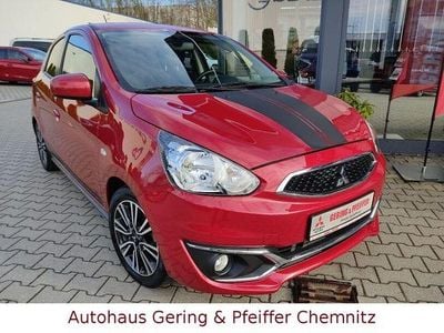 Gebraucht Mitsubishi Space Star Diamant Edition 80 PS (58 kW) 2017 Rot Kleinwagen