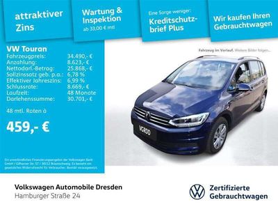 Blau Gebraucht 2024 VW Touran Comfortline Van / Kleinbus | 35.990 € (Etwas zu teuer)