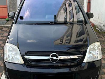 gebraucht Opel Meriva 1,6 Liter Benzin schwarz