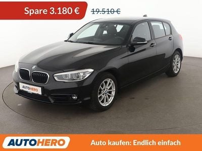 Schwarz Gebraucht 2018 BMW 120 Sport Line Kleinwagen | 16.330 € (Guter Preis)