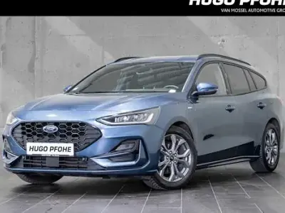 Brugt Ford Focus ST-Line X 125 HK (91 kW) 2023 Blå Stationcar