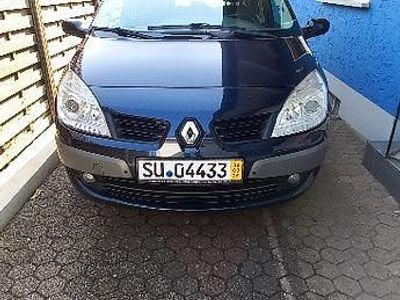 Gebraucht Renault Scénic II Privilege 135 PS (99 kW) 2008 Blau Van / Kleinbus