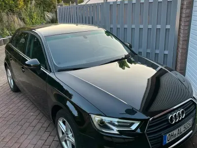 Brugt Audi A3 Sportback Design 116 HK (85 kW) 2017 Sort Hatchback