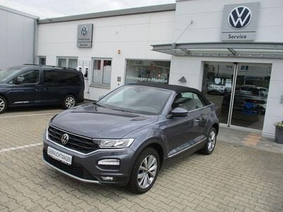 Gebraucht VW T-Roc Cabriolet Style 110 PS (80 kW) 2021 Grau Cabrio