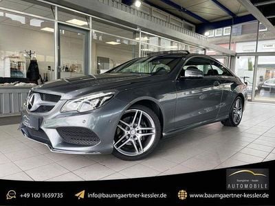 Gebraucht Mercedes E250 AMG line 211 PS (155 kW) 2016 Selenitgrau  metalliclack Coupé