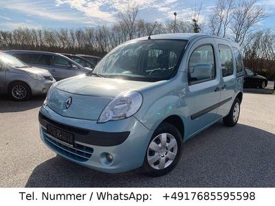Gebraucht Renault Kangoo Happy Family 87 PS (63 kW) 2010 Blau Van / Kleinbus